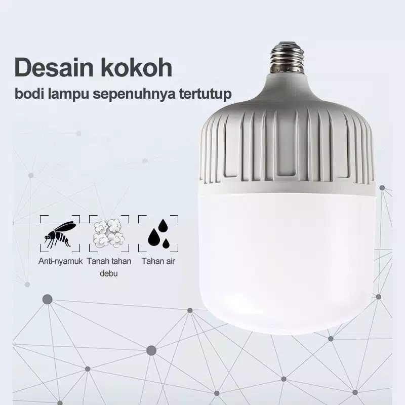 Lampu LED Bulb Jumbo Tabung  5W 10W 15W 20W 25W kapsul Super Bohlam Terang Putih