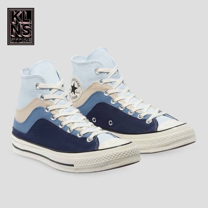 SEPATU CONVERSE ORIGINAL 100% / CONVERSE CHUCK 70S HIGH NATIONAL PARK CHAMBRAY BLUE