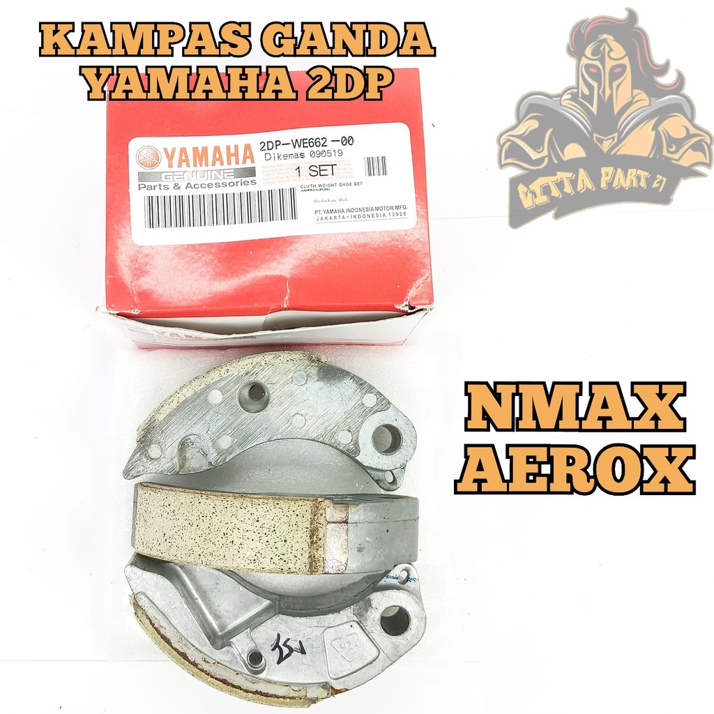 KAMPAS GANDA CVT YAMAHA 2DP NMAX AEROX KUALITAS ASLI ORIGINAL YAMAHA YGP PRESISI TIDAK SELIP TIDAK GLEDEK TIDAK GAMPANG TERKELUPAS KUALITAS BAHAN NO.1 DAN DIJAMIN AWET N MAX AEROX