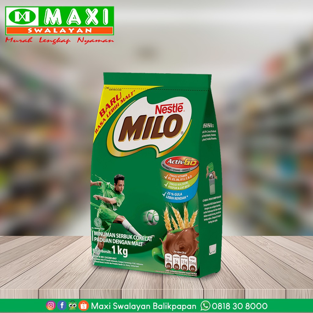 

Milo Active 990gr