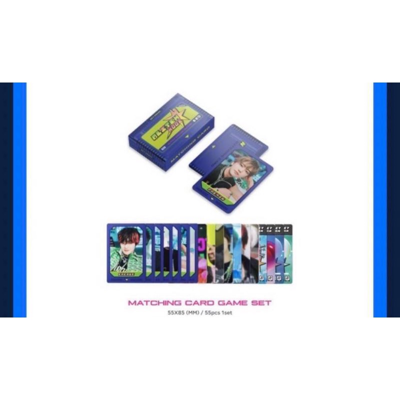 [SHARING SET] MATCHING CARD GAME nct dream