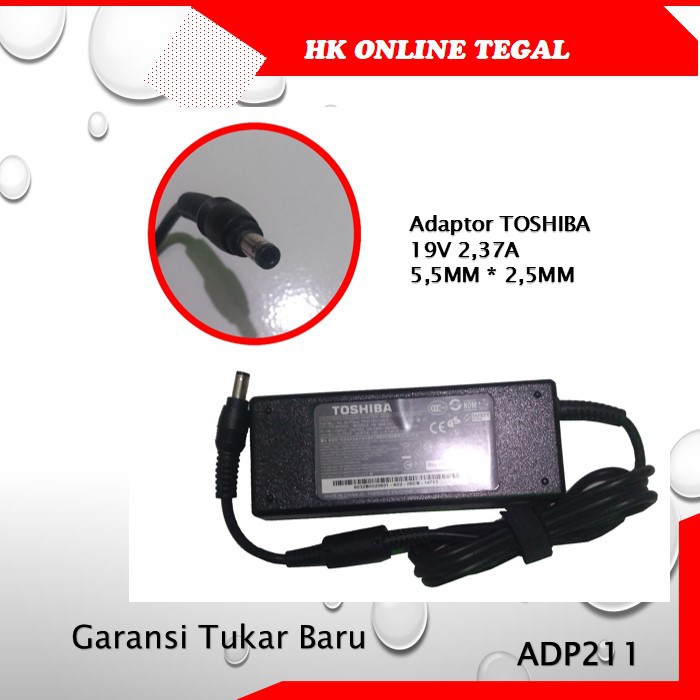 Adaptor Charger Toshiba Satellite C55 C55-B C55T C55D C55D-C