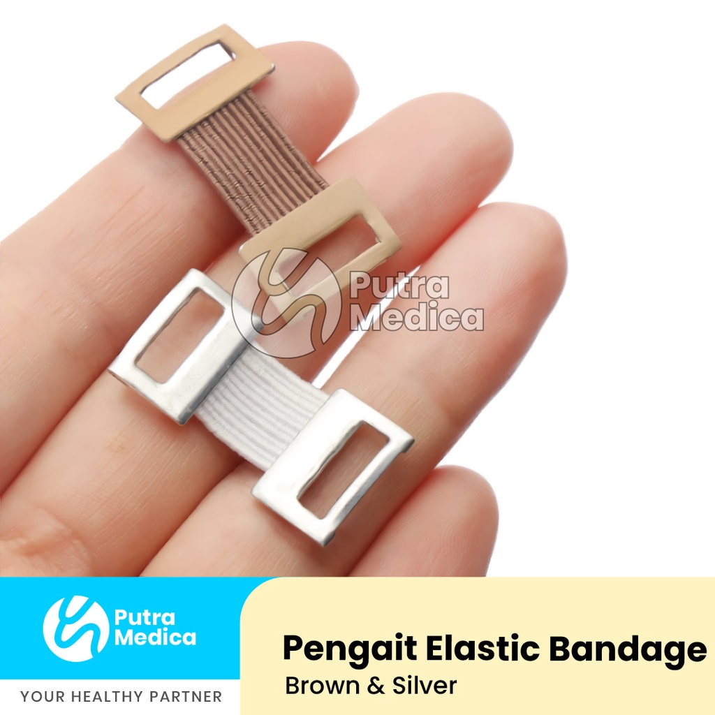 Pengait Perban - 10pcs / Klip Kaitan Elastis Elastic Bandange