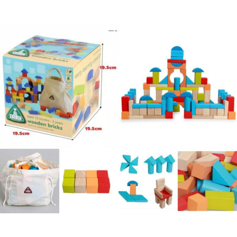 ELC wooden block