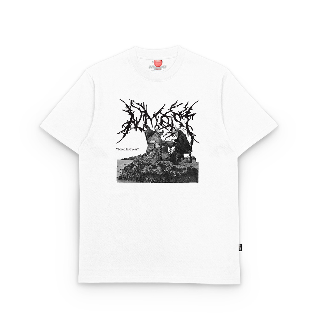 Almost Studio - T-Shirt - Mortem - White