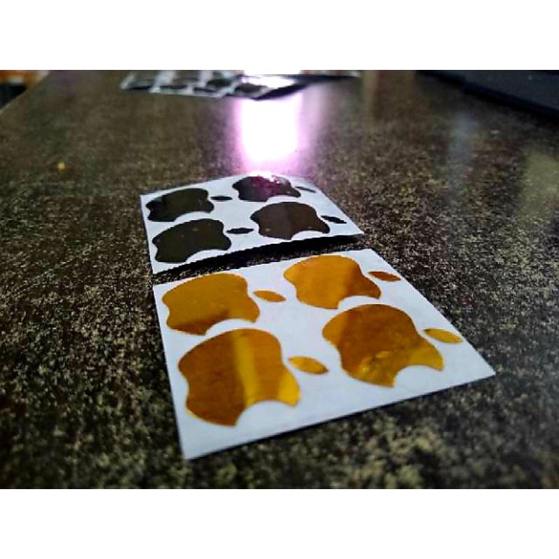 Logo apple silver Gold Hitam Ba