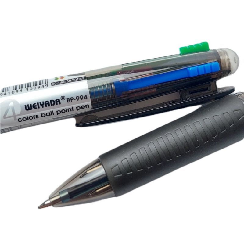 

Pulpen bolpen Weiyada 4 warna BP 994 - Satuan