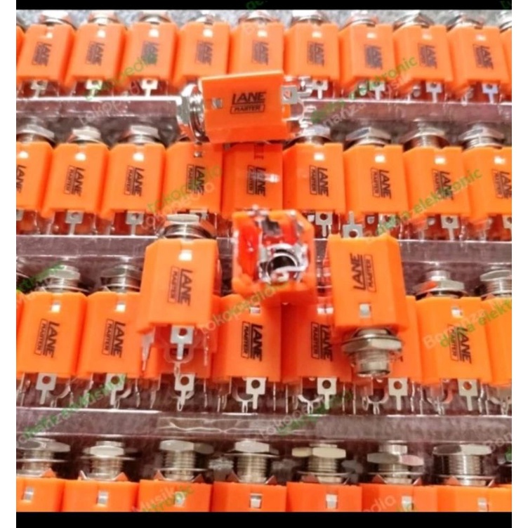Soket akai stereo Lane Master Jack mic akai jak mik  akai stereo