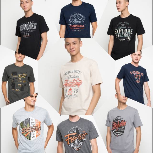 Kaos cardinal casual T SHIRT CARDINAL CASUAL