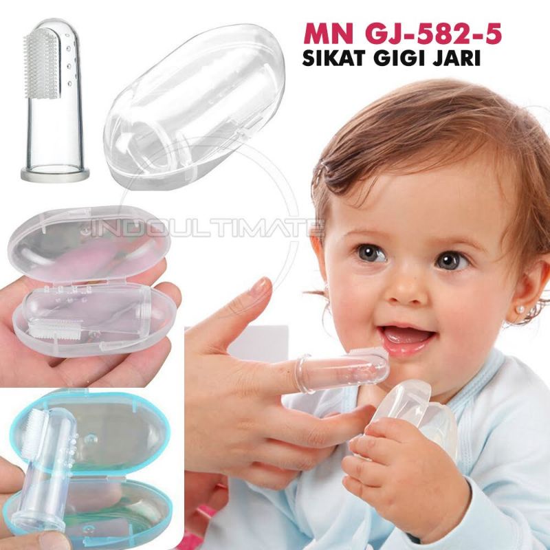 Gigitan bayi air silikon BPA FREE&amp;Sikat gigi bayi silikon