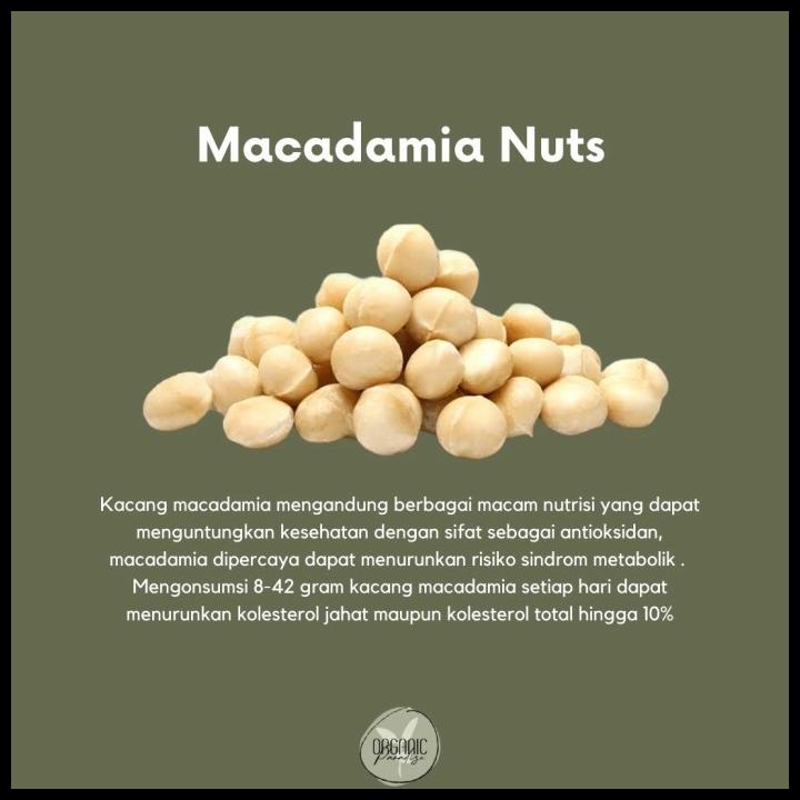 

DISKON TERBATAS !!! MACADAMIA NUT 250 GR PREMIUM / KACANG MACADAMIA 250 GR PREMIUM TERLARIS