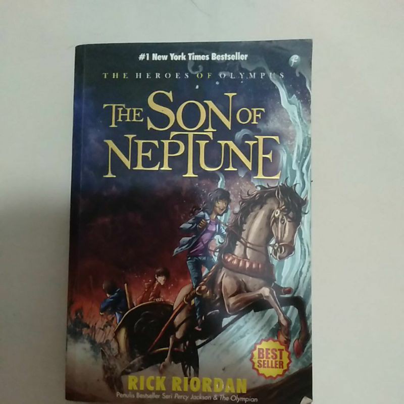 [INDONESIA] BUKU NOVEL SERI HEROES OF OLYMPUS COMPLETE - RICK RIORDAN [ORIGINAL]