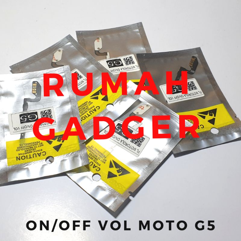 FLEXIBLE TOMBOL ON OFF VOLUME MOTOROLA G5/ MOTOROLA G5S