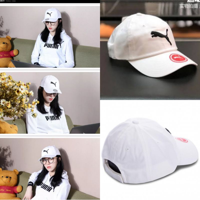 Topi Puma topi warna putih