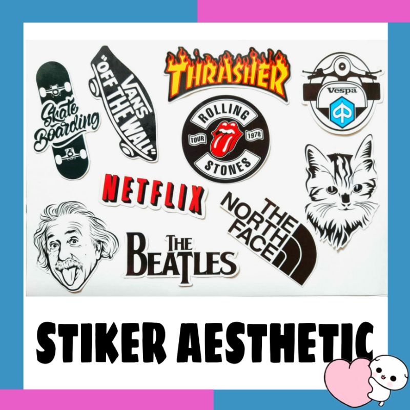

stiker aesthetic / stiker tumblr / stiker case hp / stiker laptop / stiker anti air
