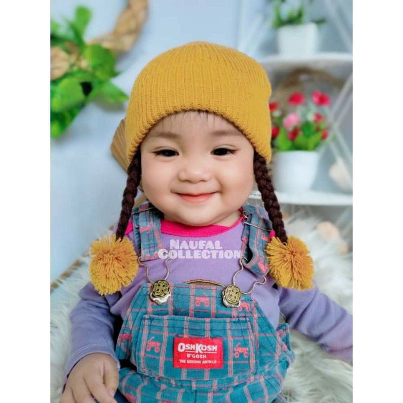 Kupluk Bayi / Topi Anak  / Topi Bayi / Kupluk anak anak/ Kupluk Rajut / kupluk Lucu
