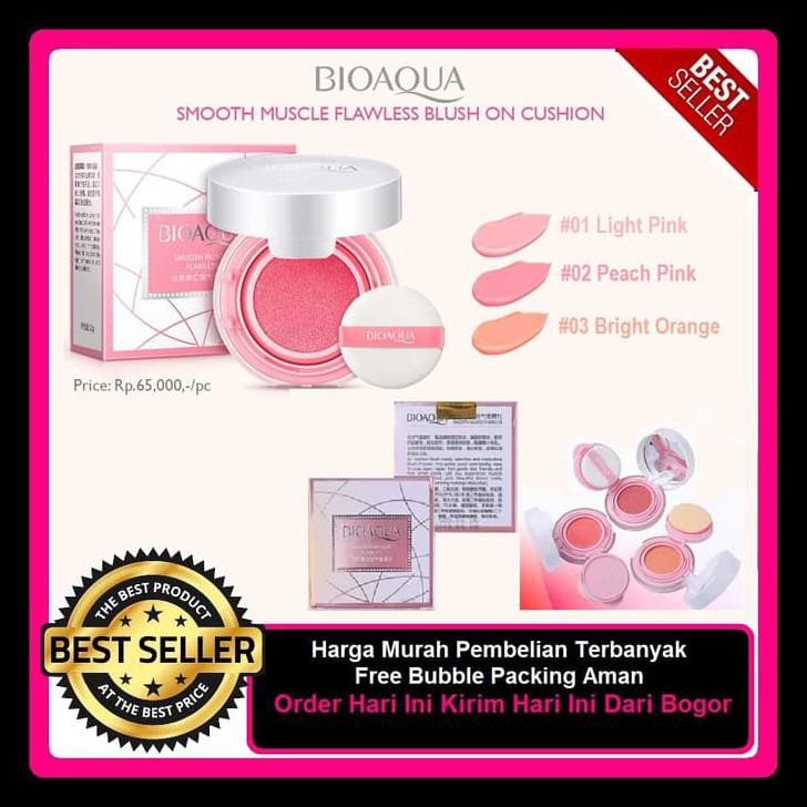 5rdi bioaqua blush on original / blush on / bioaqua / asli o1fz