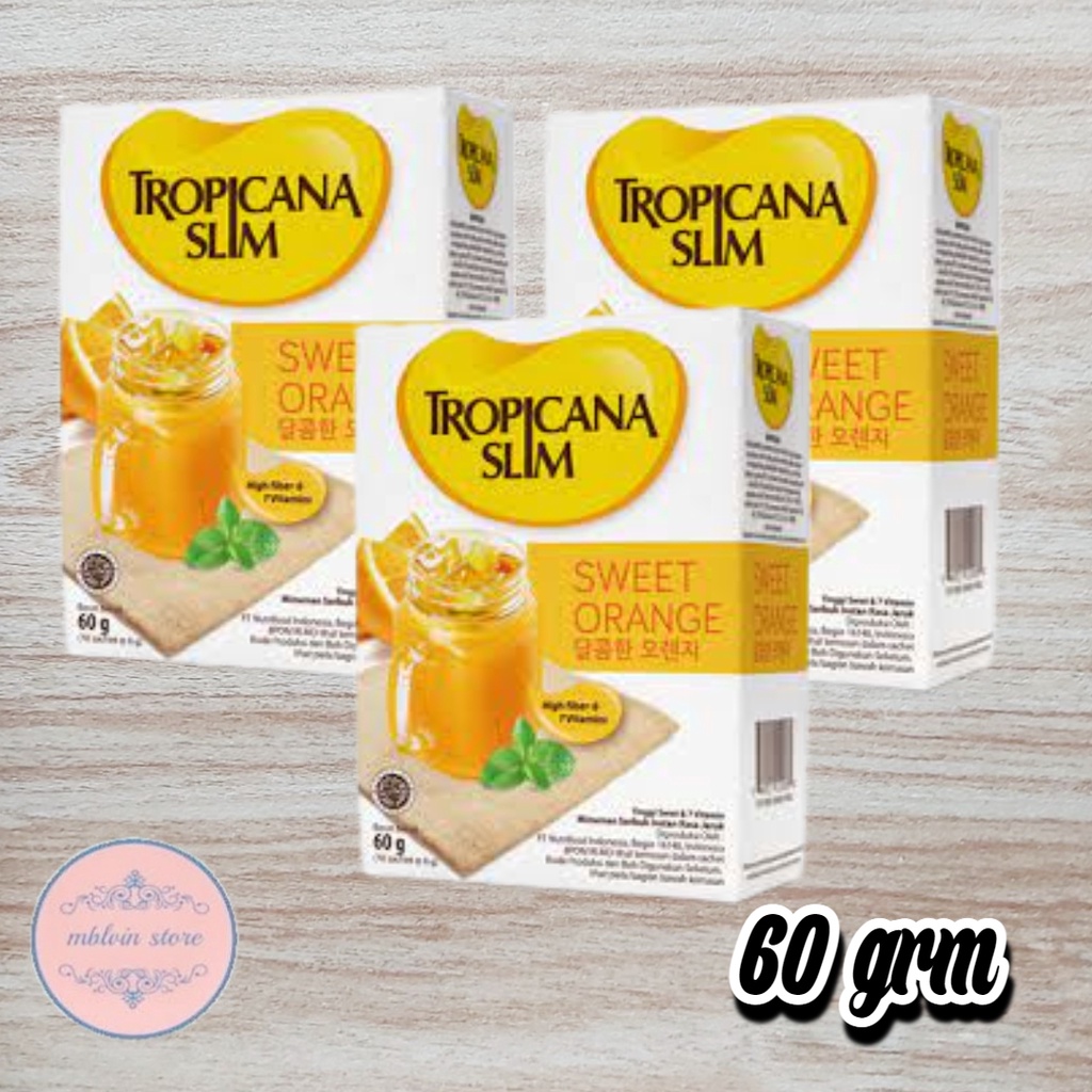

Tropicana Slim Sweet Orange