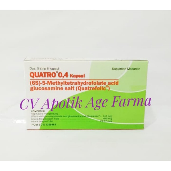 Quatro 0,4 Capsule isi 30 (Tropica)