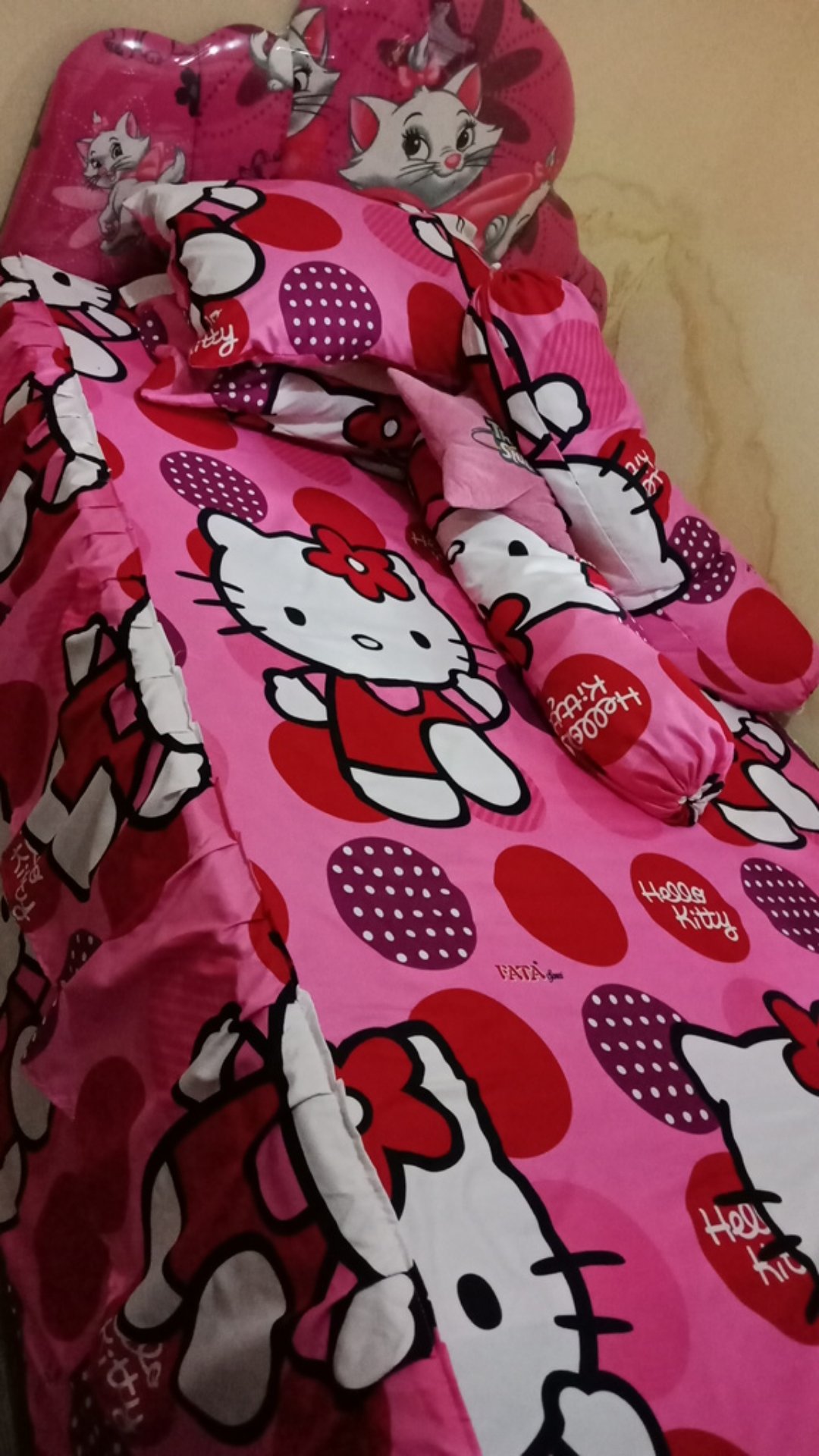 Sprei Double-sprei Sorong-sprei Duo-sprei 2in1 Motif Kartun Karakter Anak 120x200