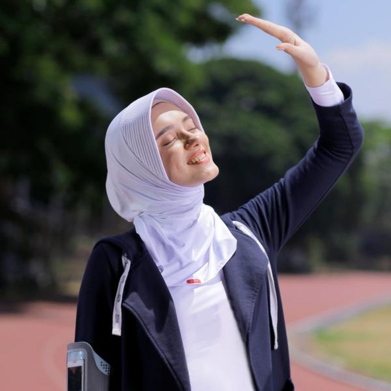 ZOYA BERGO OFFICE JILBAB POLOS PENDEK