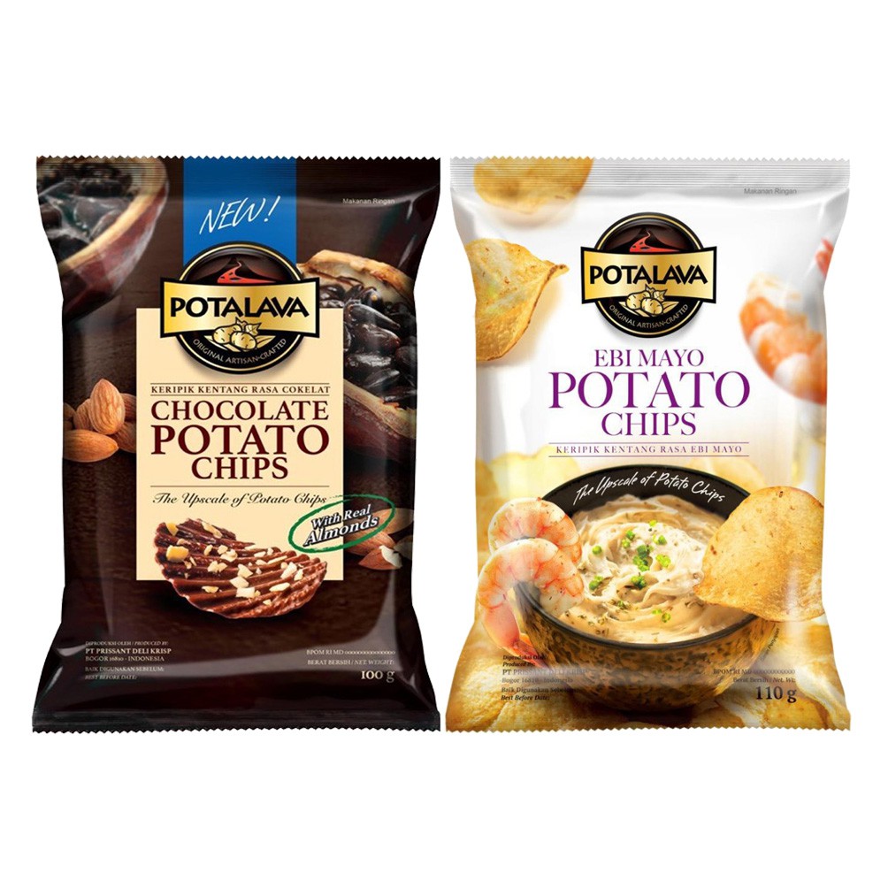 

Potalava Potato Chips Chocolate Almon / Ebi Mayo 100gr