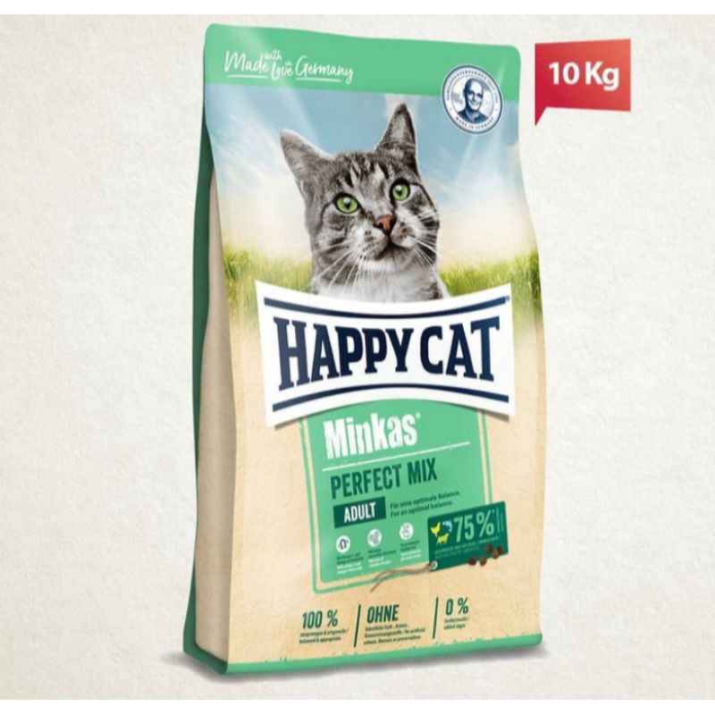 Grab Gojek Only happy cat minkas perfect mix 10 kg