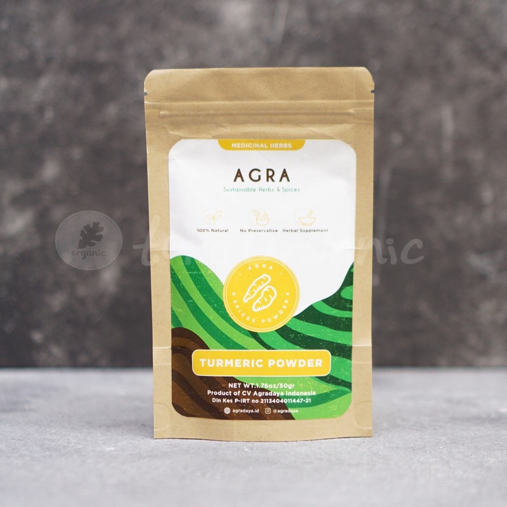

Turmeric Powder 50gr - Agradaya