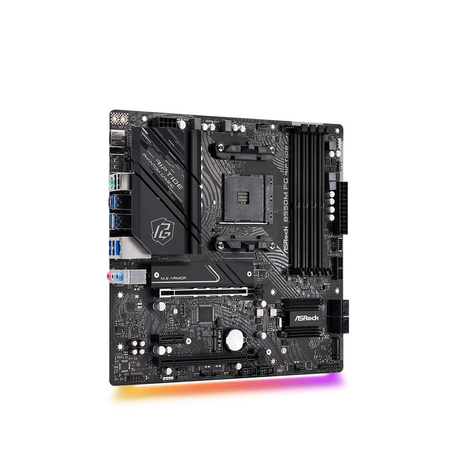 ASRock B550M PG Riptide (AM4, AMD Promontory B550, DDR4, USB3.2, SATA3)