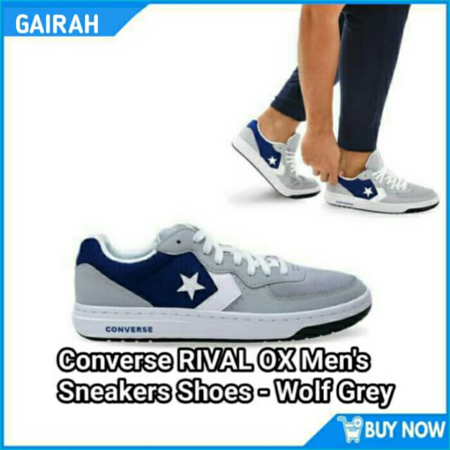 grey converse for men
