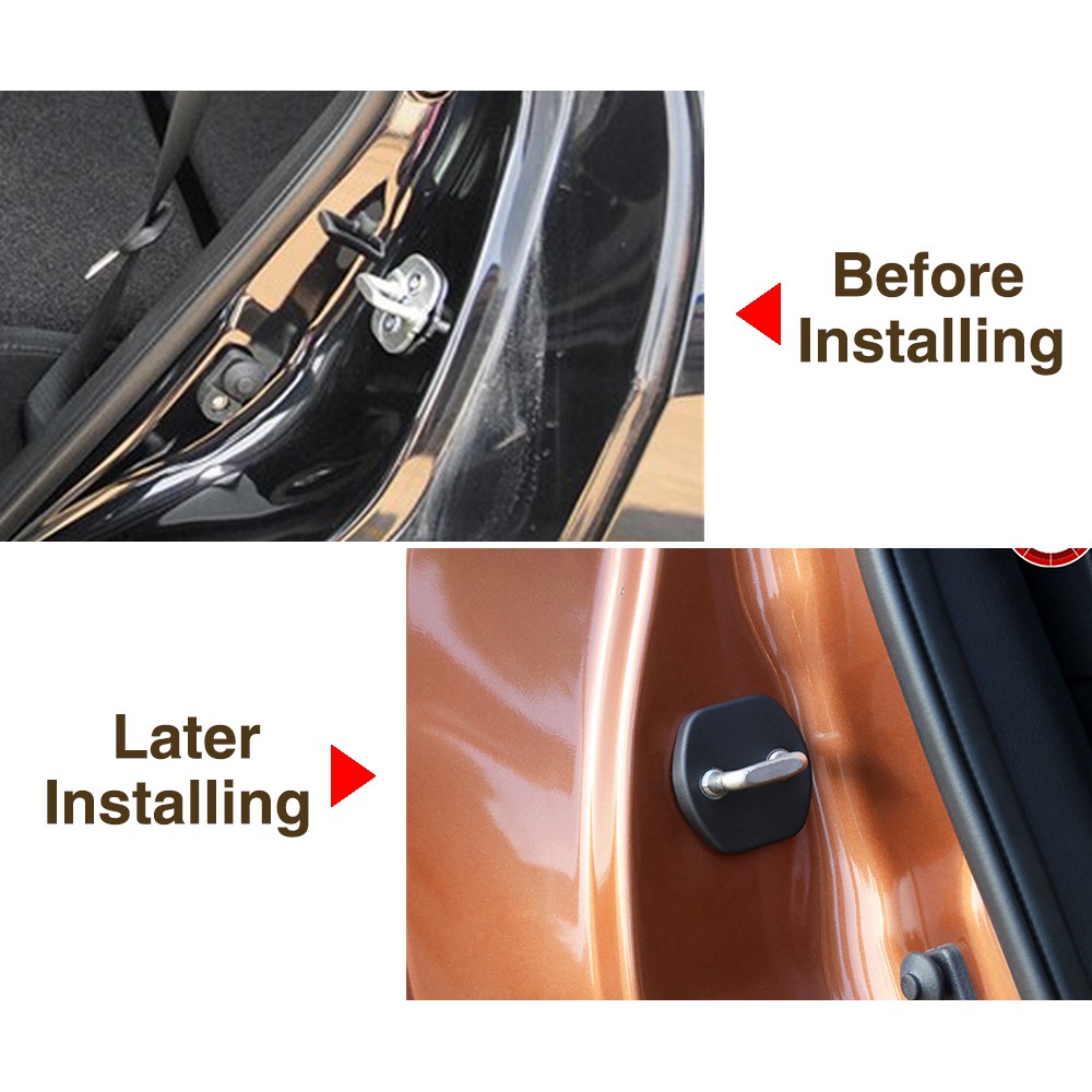 Car Door Lock Cover Mobil Datsun GO+ Panca