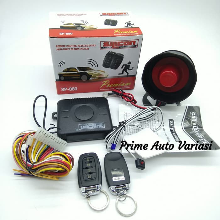 ALARM MOBIL SILICON SP - 880 PREMIUM