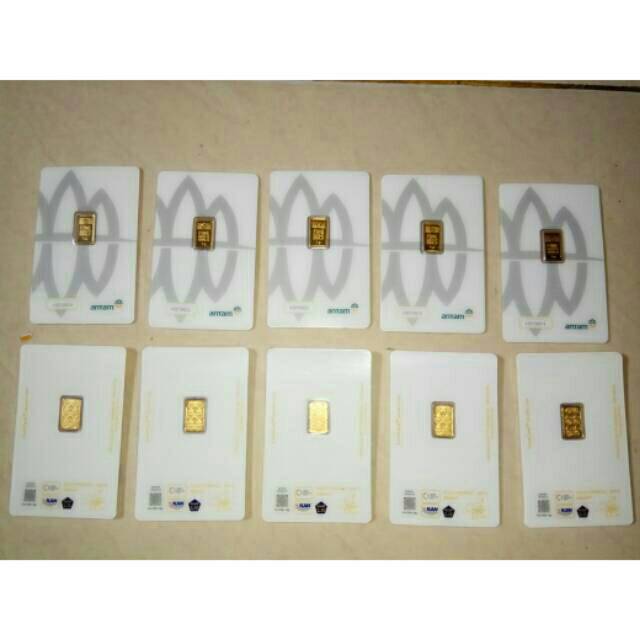 Emas antam 1 gram bersertifikat - logam mulia antam 1 gram