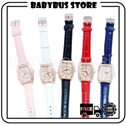 BBS J015 Jam Tangan Wanita CANDYCAT Simple Style Fashion Elegant Casual Quartz Watch