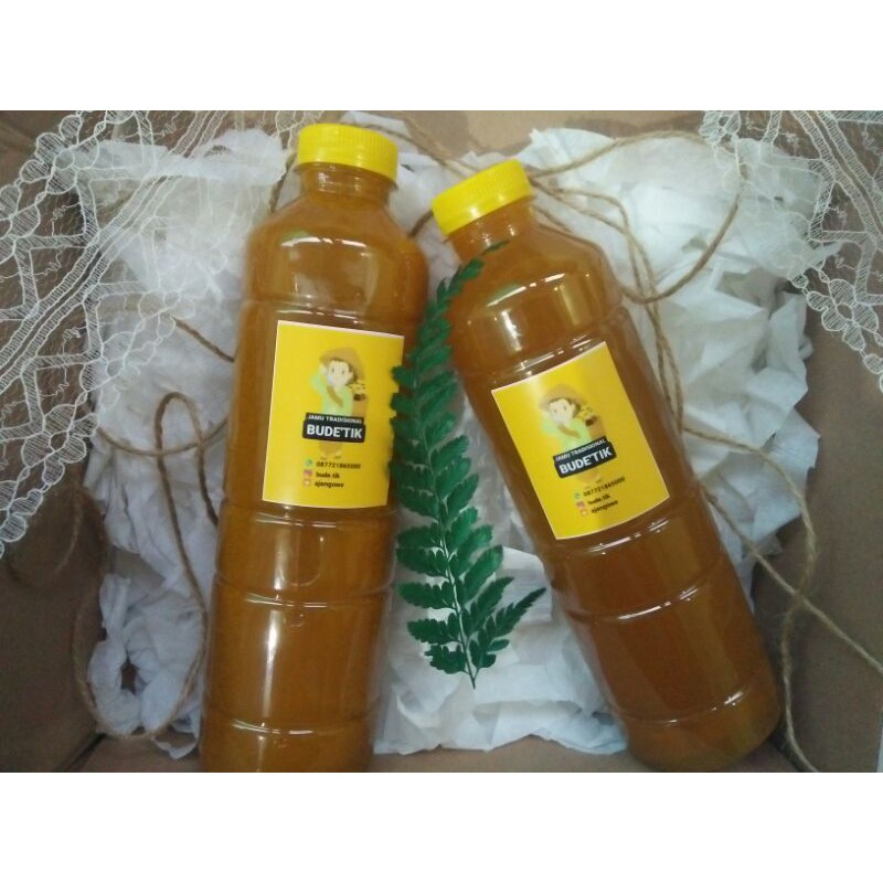 

KUNYIT ASEM JAMU TRADISIONAL BUDE'TIK 100% ASLI 500ML