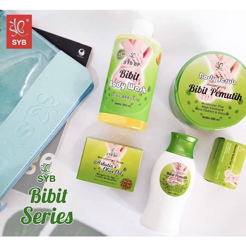 SYB Body Scrub Bibit Pemutih 200 ml