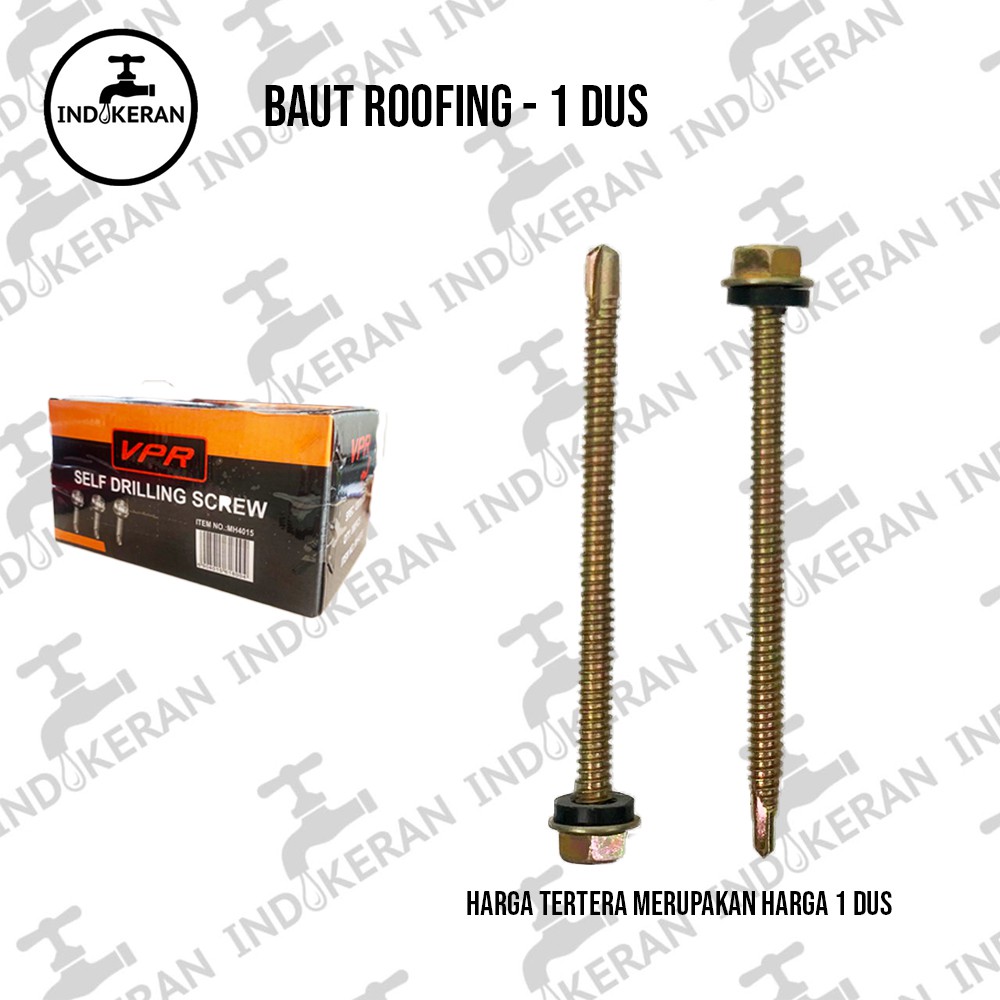 INDOKERAN - Baut Roofing - 12 x 70 MM - 1 Dus