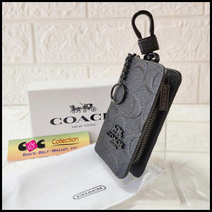 Dompet Kunci Stnk Gantungan Kunci Mobil Coach Embos Super