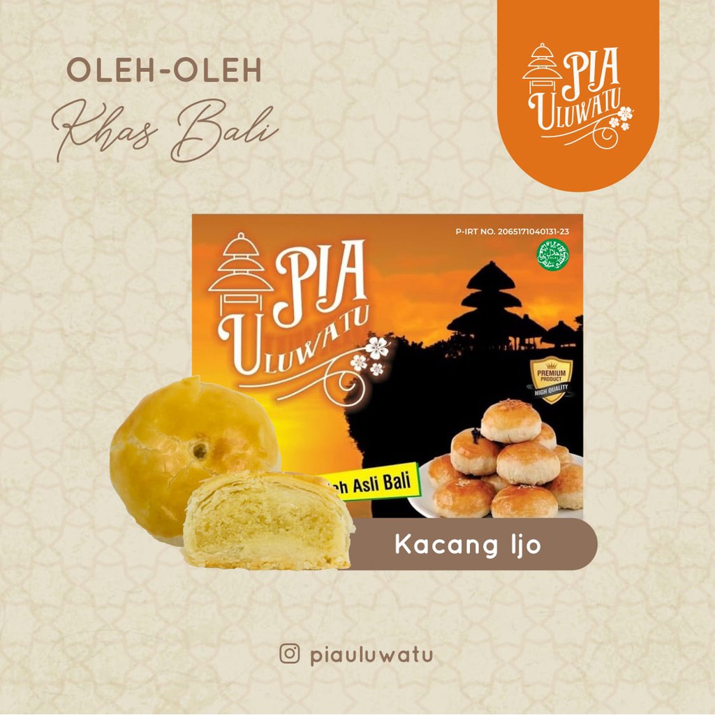 

Pia Uluwatu Kacang Hijau Original