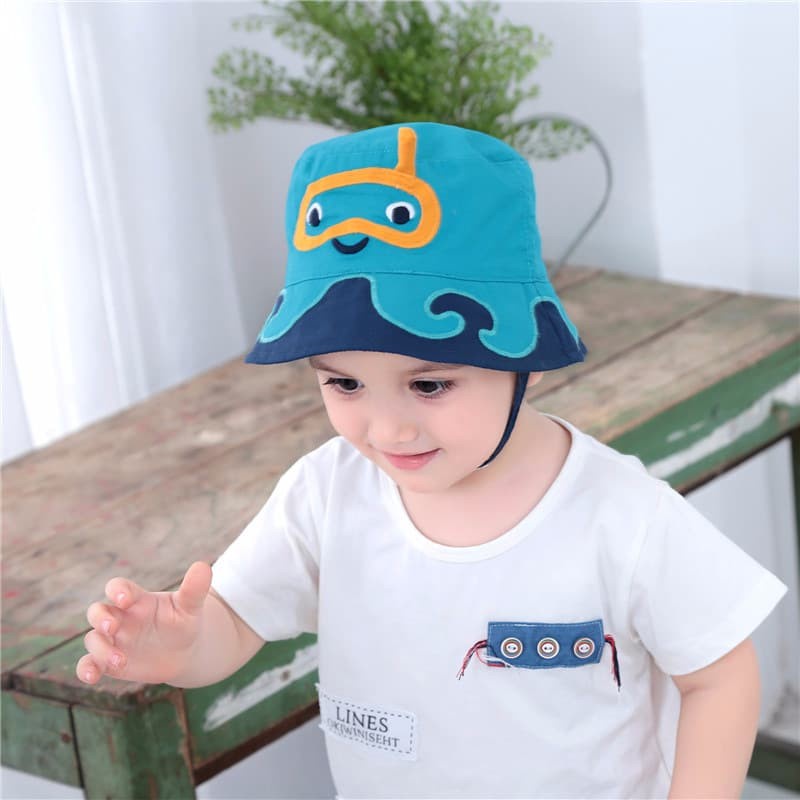 Kids summer hat topi anak musim panas diving