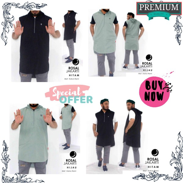 Rompi Sholat Kurta Pakistan Rosal Jakarti