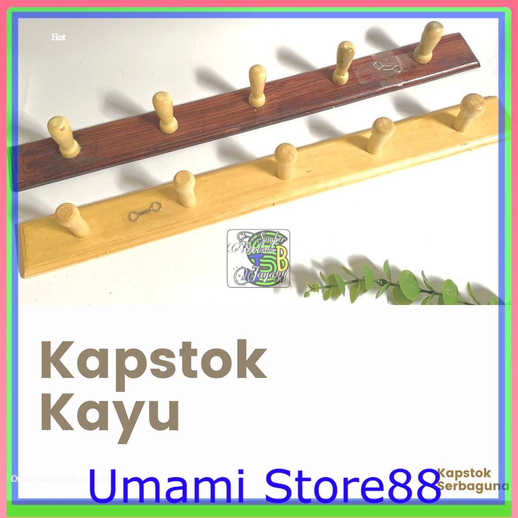 Kapstok Baju Kayu Kastok Baju Kayu Kapstok Kayu Baju Gantungan Baju Kayu Unik Murah