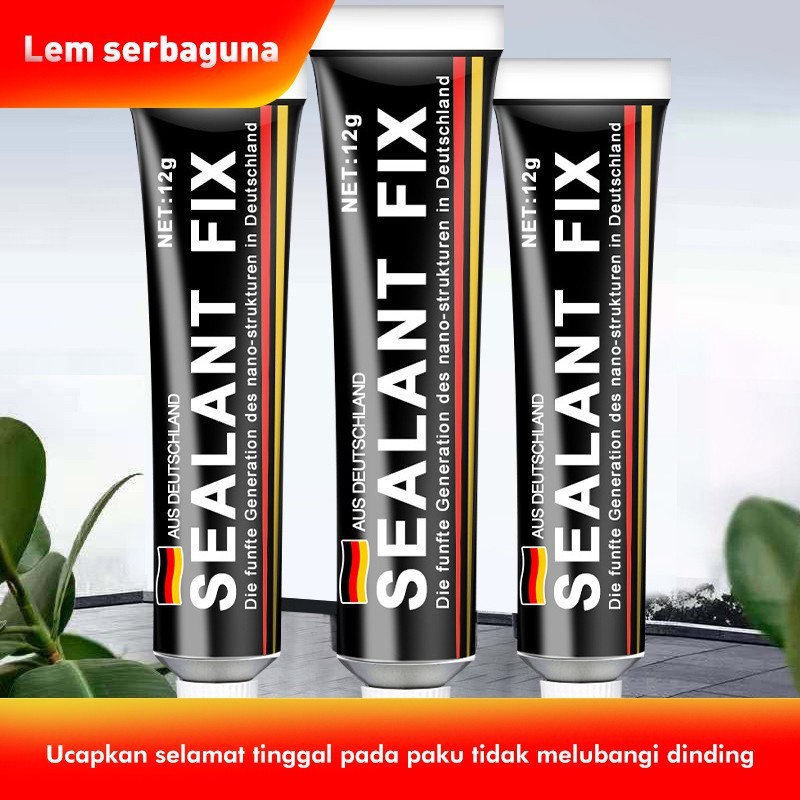 Lem Anti Bor Cepat Kering SEALANTFIX 40g / Lem Dinding Kaca Kayu Ubin Keramik Lem Serbaguna