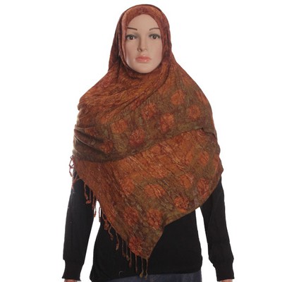 Pashmina Tenun Abstrak