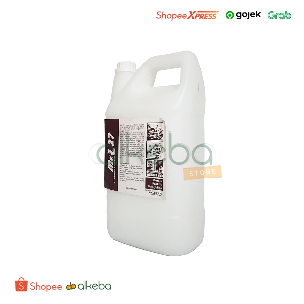 FURNITURE CLEANER 4 LITER / shine up / furnishine/ KIRIM GRAB &amp; GOSEND