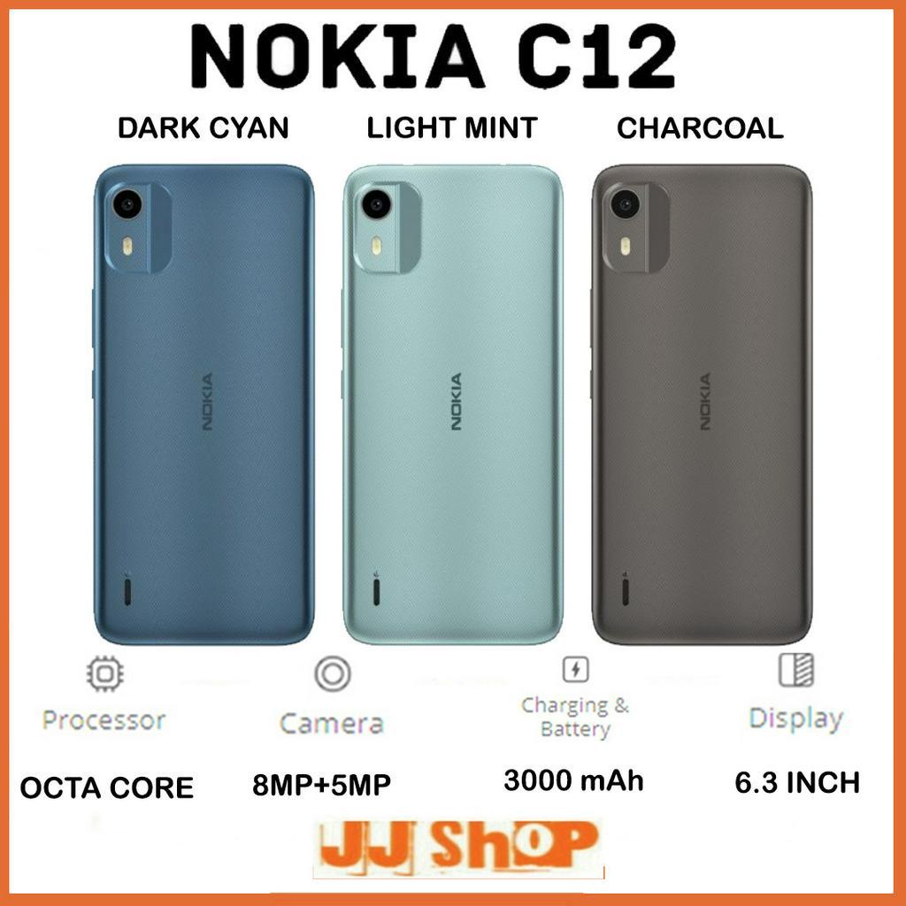 NEW NOKIA C12 3/64 GB RAM 3GB ROM 64GB GARANSI RESMI &amp; OPPO A16 3/32 GARANSI RESMI