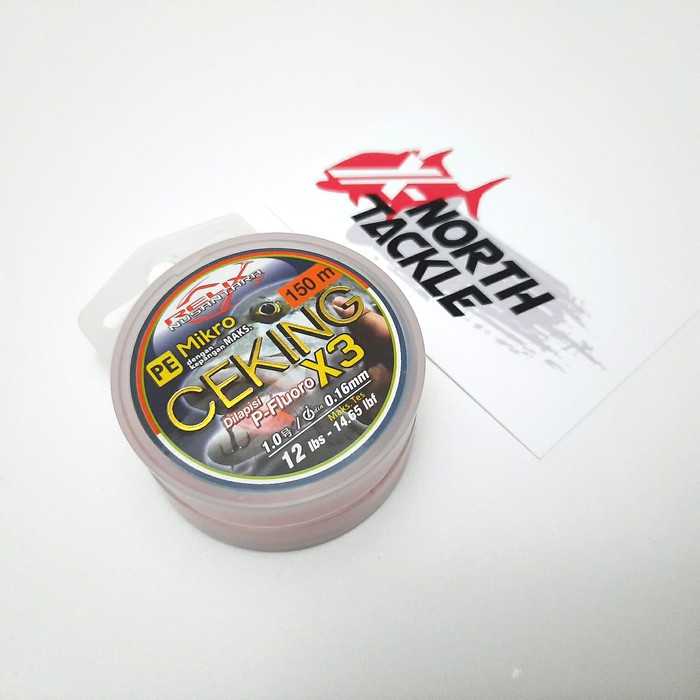 SENAR PE RELIX NUSANTARA CEKING X3 150m PE 1.0 - 12LBS - 0.16MM