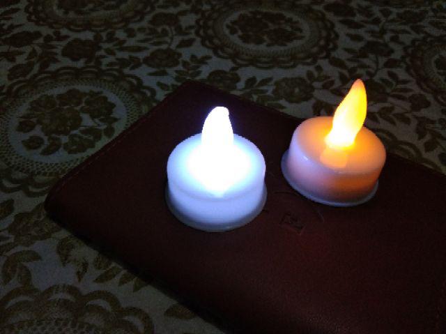 Lilin Elektrik / Led Candle / Electric Candle (tinggi 4 Cm) / Dekorasi Rumah Party Shabby