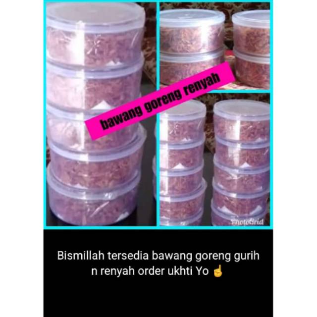 

Bawang goreng original pembayun dijamin renyah awet tahan lama