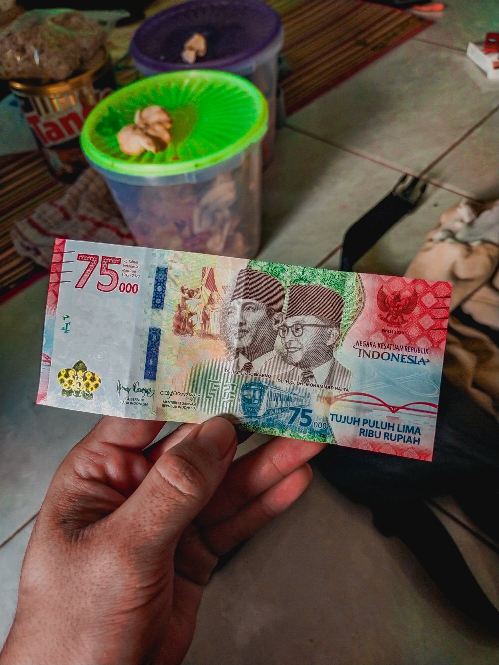 Apta Batik _ Couple Batik Pinguin Selendang Payet Anjella Hauw